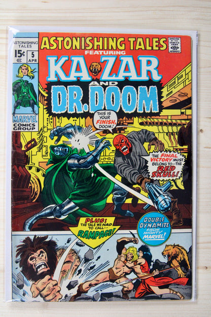 Astonishing Tales #5 – Marvel (1971) 6.0 FN Stan Lee