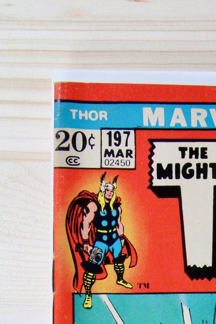 The Mighty Thor #197 – Marvel (1972) 7.0 FN/VF John Romita cover | Stan Lee