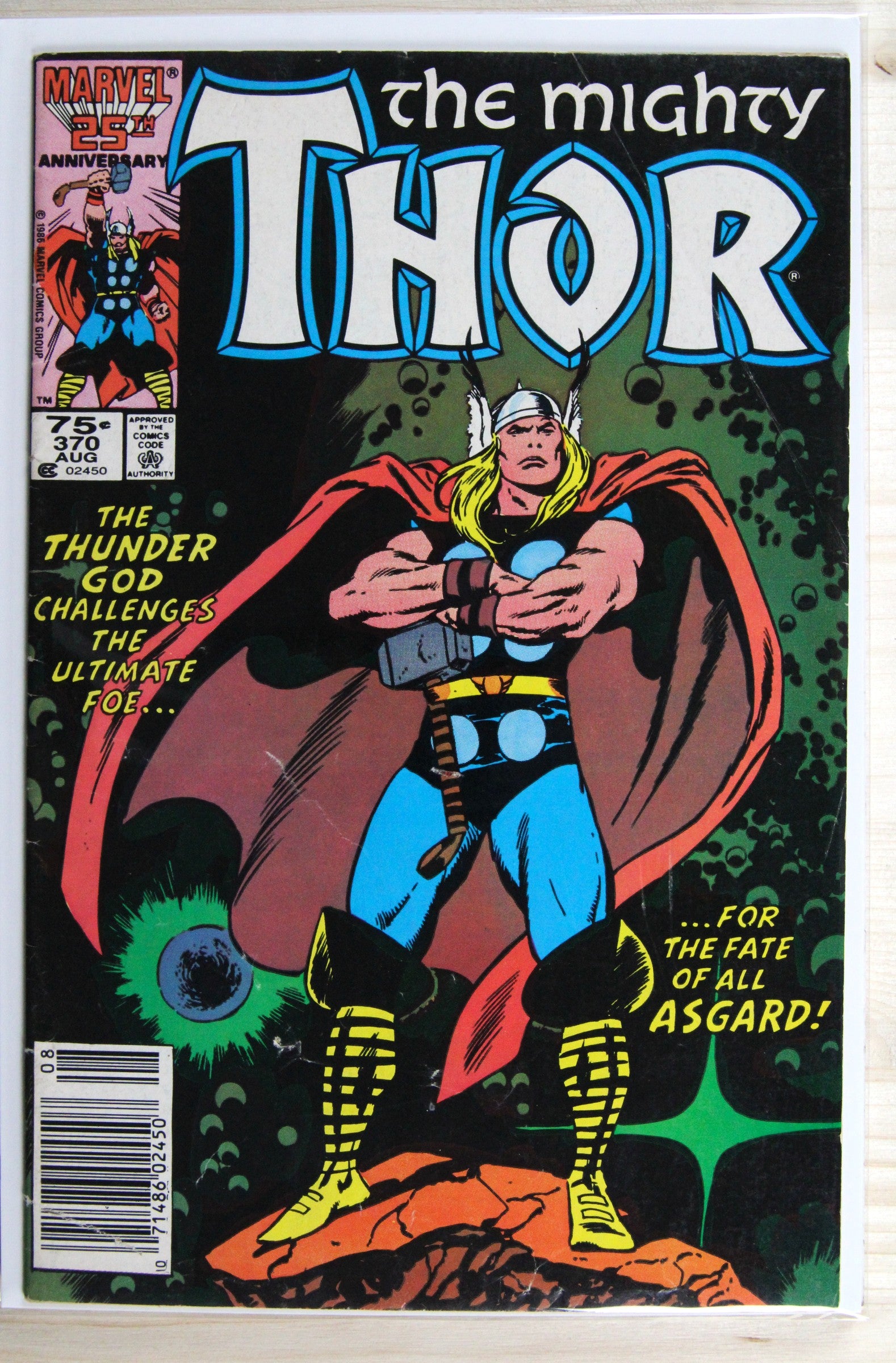 Thor #378 – Marvel (1987) 7.0 FN/VF Newsstand