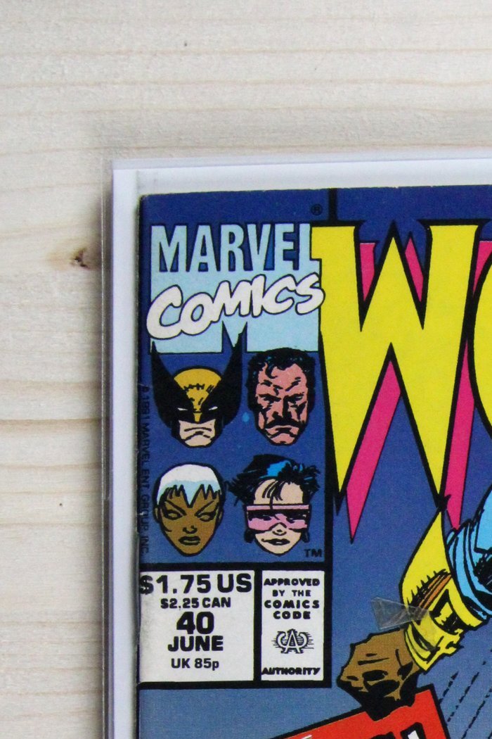 Wolverine #40 – Marvel (1991) 8.0 VF Marc Silvestri art