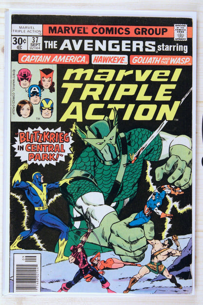 Marvel Triple Action #37 – Marvel (1977) 6.5 FN+ Stan Lee