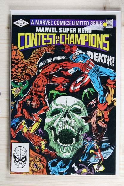 Marvel Super Hero Contest of Champions #3 – Marvel (1982) 9.2 NM- The Contest
