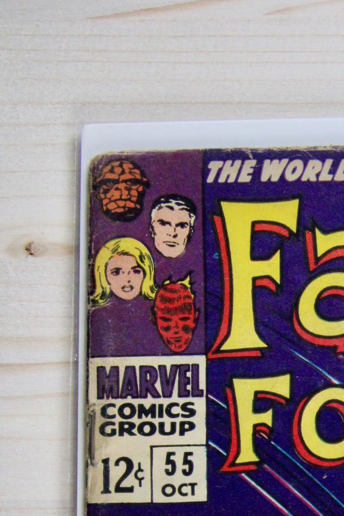 Fantastic Four #55 – Marvel (1966) 4.0 VG Jack Kirby art | Joe Sinnott cover