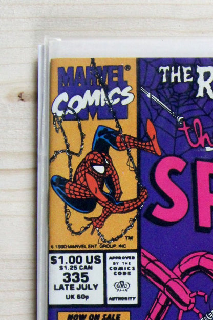 The Amazing Spider-Man #335 – Marvel (1990) 9.0 VF/NM