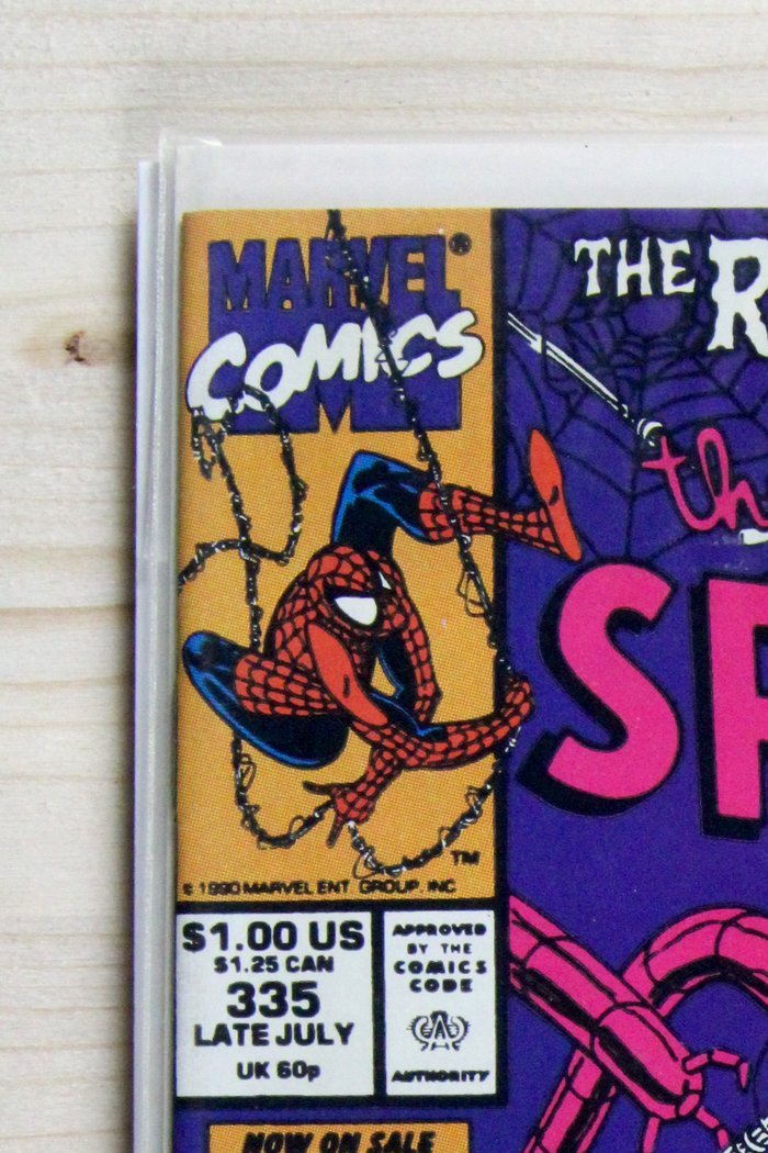 The Amazing Spider-Man #335 – Marvel (1990) 9.0 VF/NM