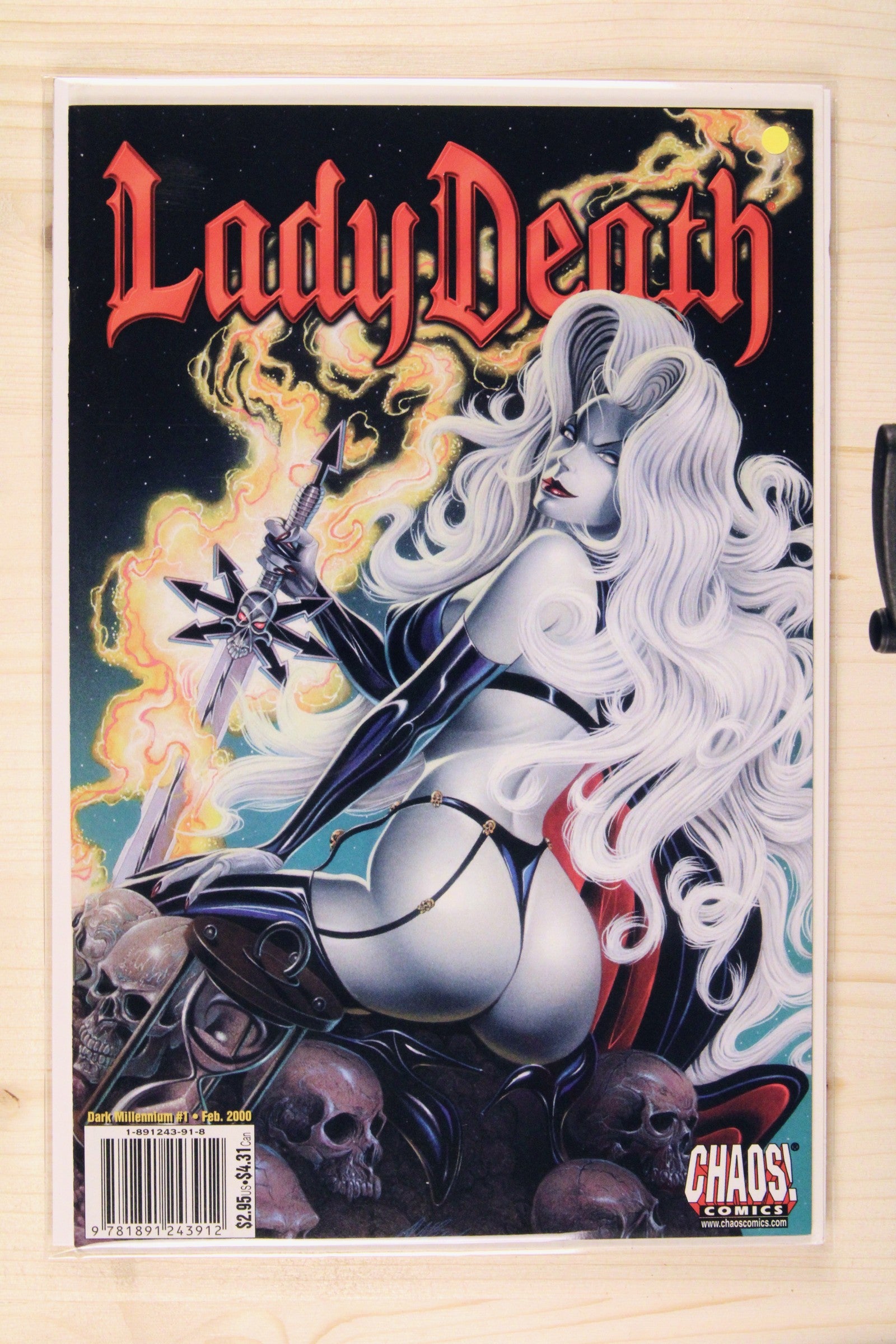 Lady Death: Dark Millennium #1 – Chaos! (2000) 9.4 NM Ivan Reis art