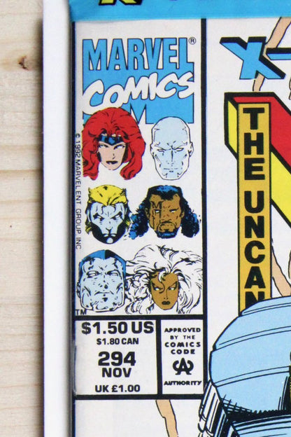 The Uncanny X-Men #294 – Marvel (1992) 9.0 VF/NM X-Cutioner's Song | Terry Austin cover