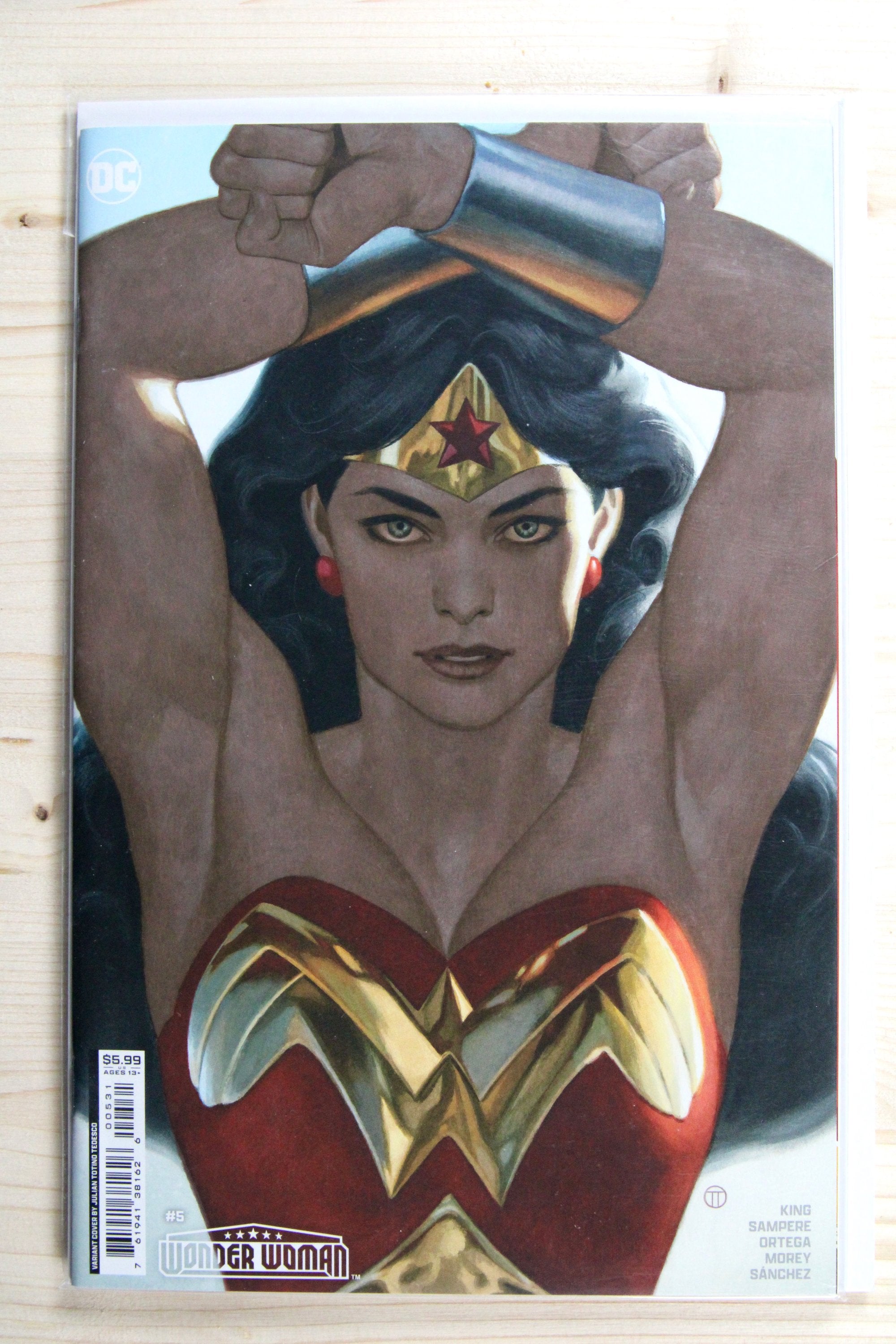Wonder Woman #5 – DC (2024) 9.6 NM+ David Finch art