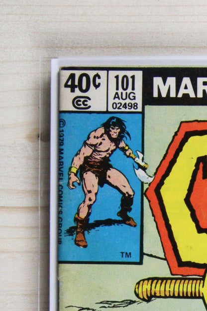 Conan the Barbarian #101 – Marvel (1979) 7.5 VF- Newsstand Edition