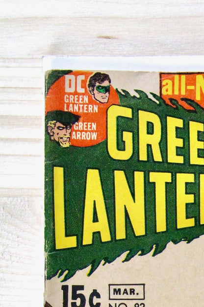 Green Lantern #82 – DC (1971) 4.5 VG+ Neal Adams art