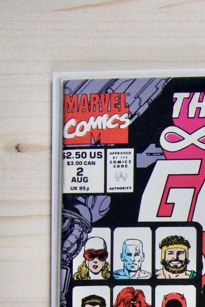 The Infinity Gauntlet #2 – Marvel (1991) 9.6 NM+ "Infinity Trilogy" Infinity Gauntlet