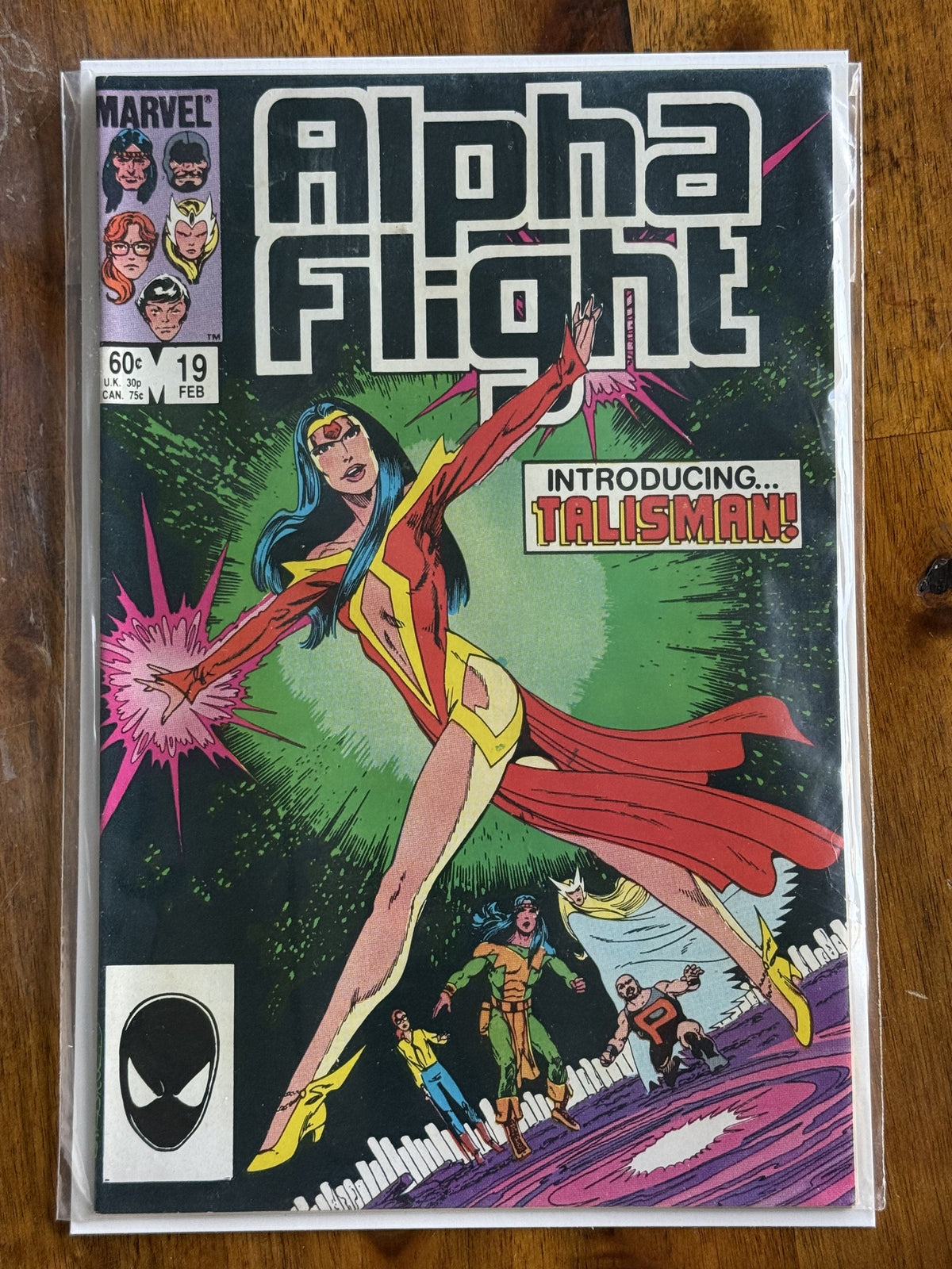 Alpha Flight #19 – Marvel (1985) 9.4 NM John Byrne story