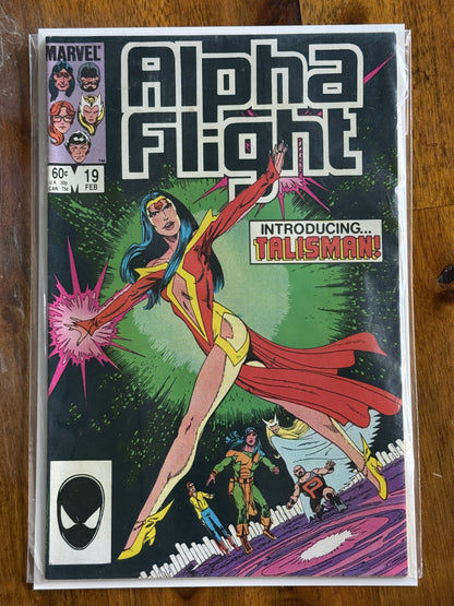 Alpha Flight #19 – Marvel (1985) 9.4 NM John Byrne story