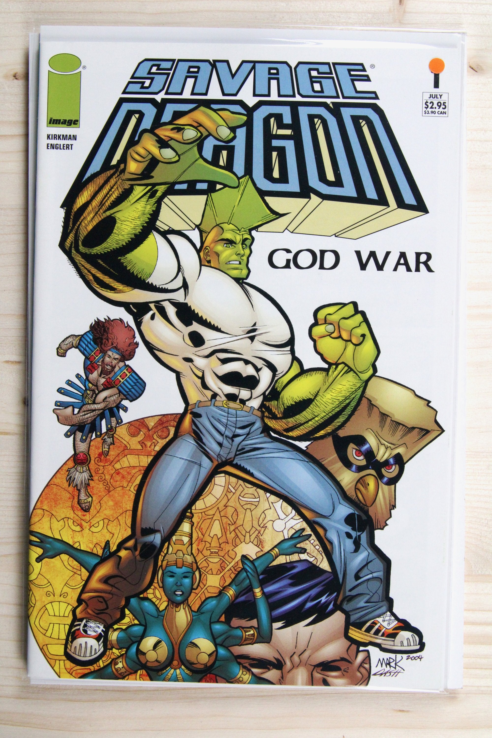 Savage Dragon - God War #1-4 – Image (2004) Full Series NM Average