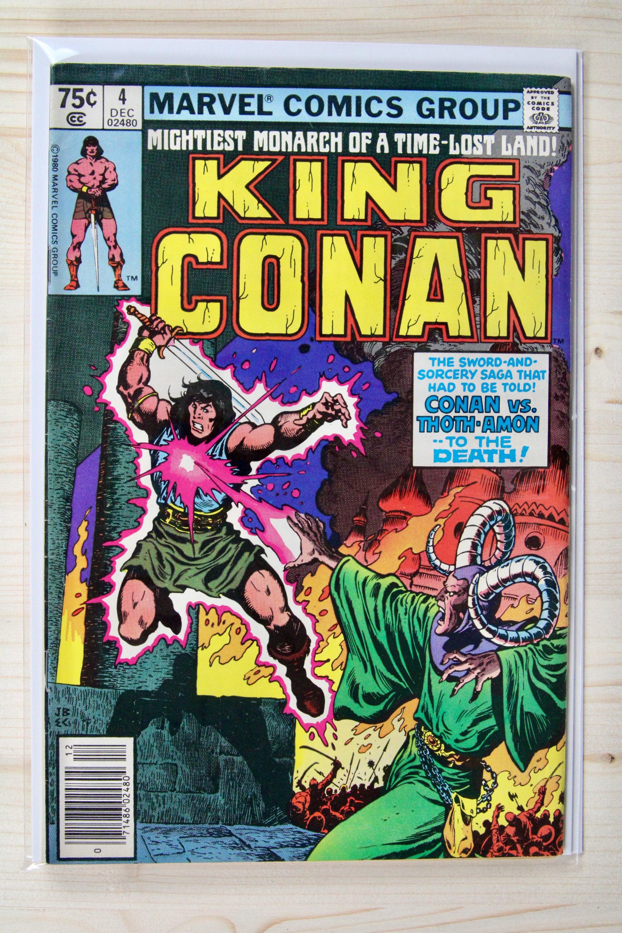 King Conan #4 – Marvel (1980) 7.5 VF-
