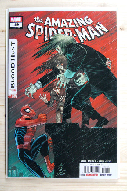 The Amazing Spider-Man #49 – Marvel (2024) 9.6 NM+ Patrick Gleason cover