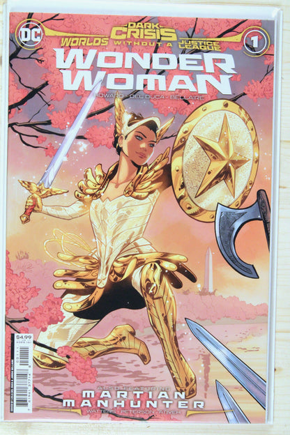 Dark Crisis: Worlds Without A Justice League - Wonder Woman  #1 – DC (2022) 9.6 NM+ Dark Crisis