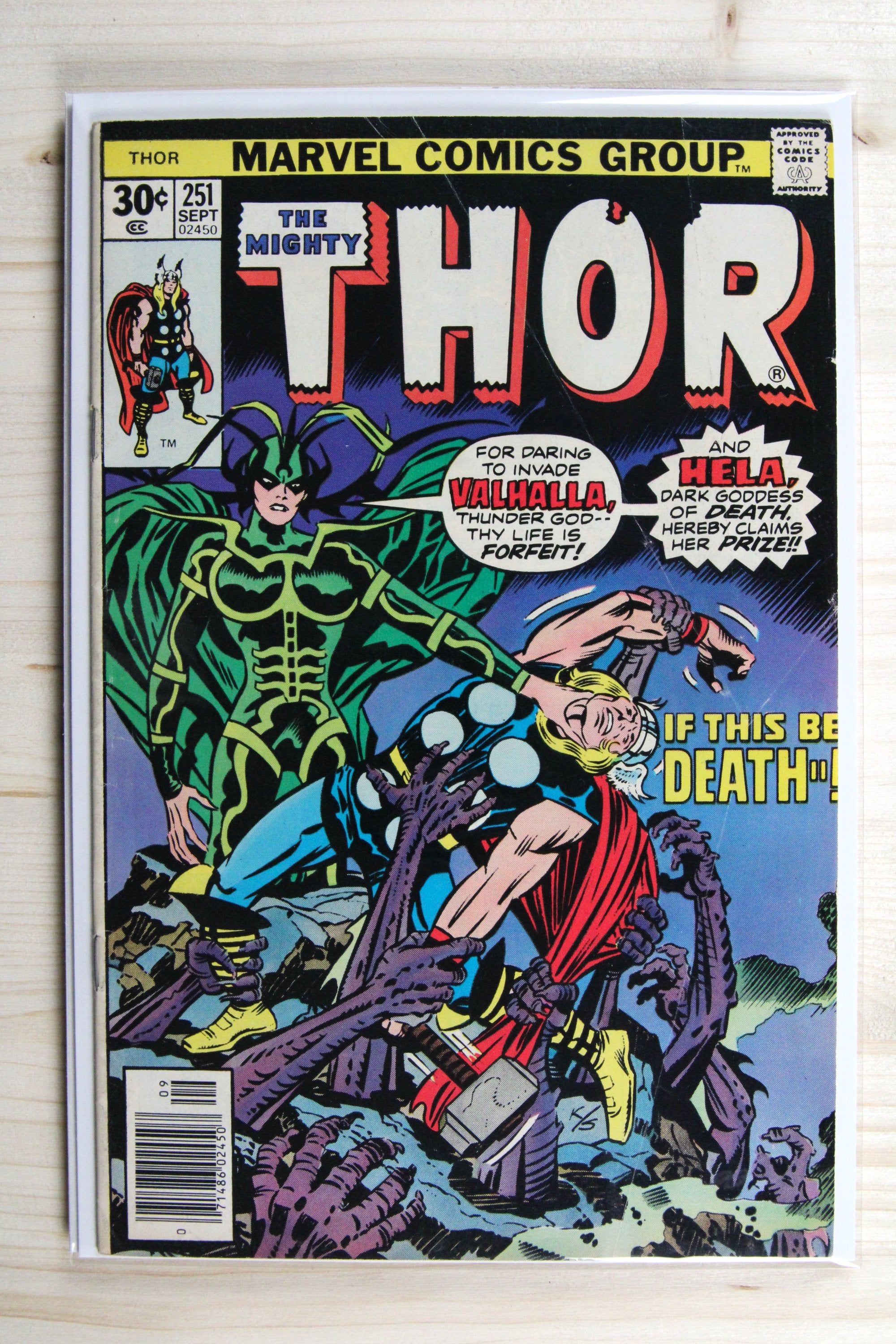 Thor #251 – Marvel (1976) 7.0 FN/VF If Asgard Should Perish | Jack Kirby art | Joe Sinnott cover