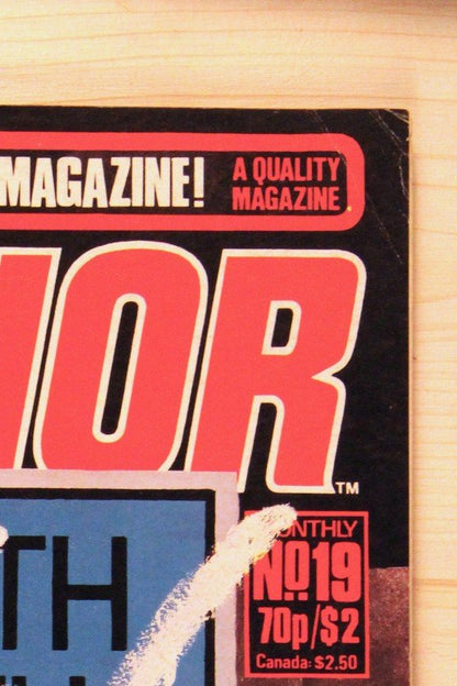 Warrior #19 – Quality Communications (1984) 7.0 FN/VF "V for Vendetta" Book 2: This Vicious Cabaret | Alan Moore story