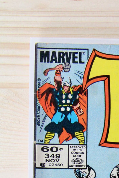 The Mighty Thor #349 – Marvel (1984) 7.0 FN/VF Mark Jewelers