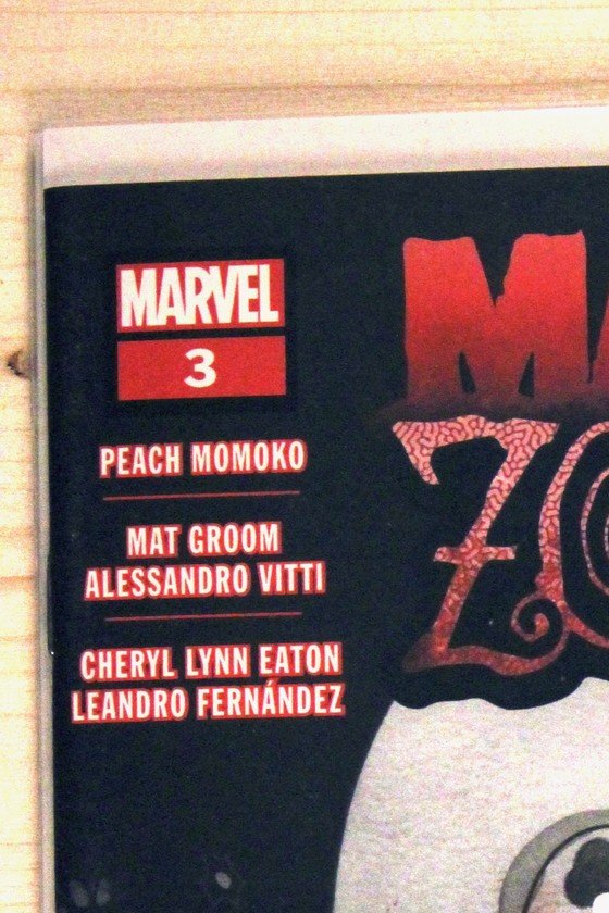 Marvel Zombies: Black, White & Blood #3 – Marvel (2024) 9.6 NM+ Peach Momoko Variant