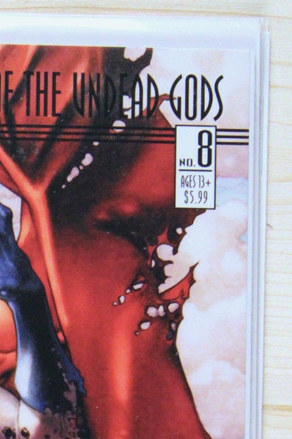 DCeased: War of the Undead Gods #8 – DC (2023) 9.6 NM+ Variant cover by Manapul after Hughes
