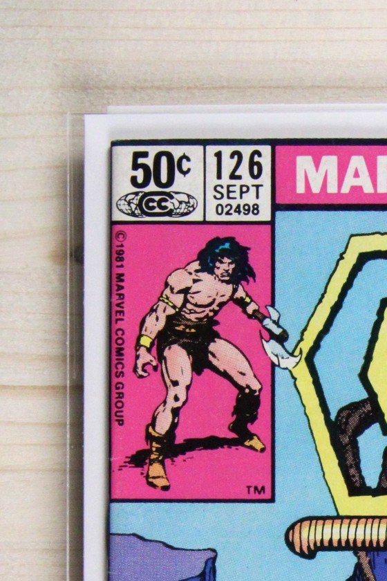 Conan the Barbarian #126 – Marvel (1981) 8.5 VF+ Terry Austin cover | Newsstand Edition