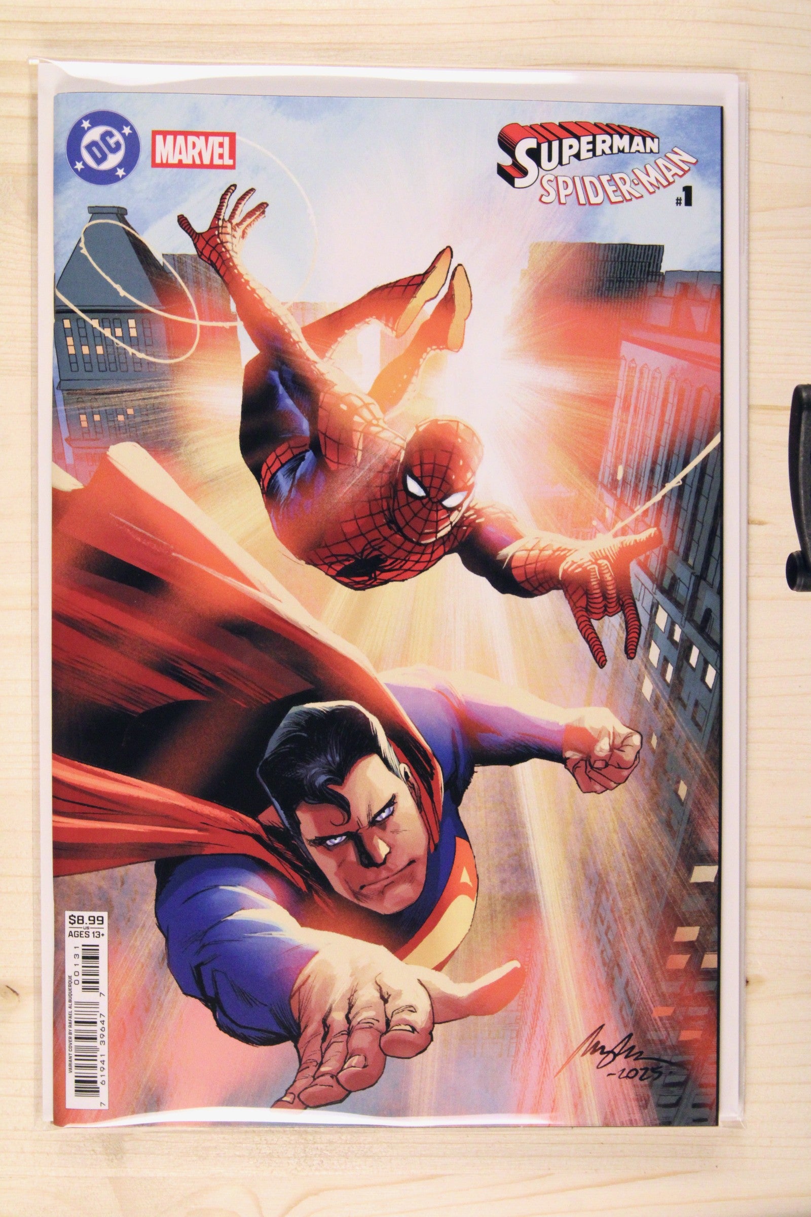 Superman / Spider-Man #1 – DC / Marvel (2026) 9.6 NM+ Albuquerque