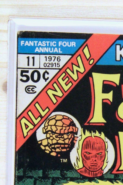 Fantastic Four Annual #11 – Marvel (1976) 7.5 VF- Jack Kirby art | Joe Sinnott
