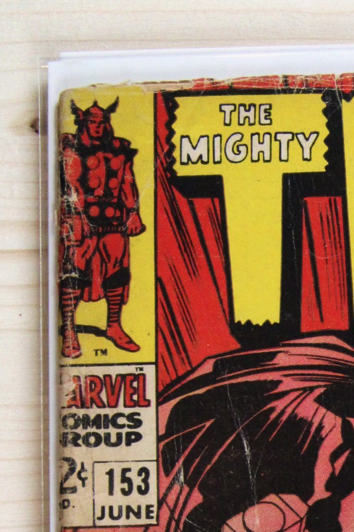 Thor #153 – Marvel (1968) 2.5 GD+