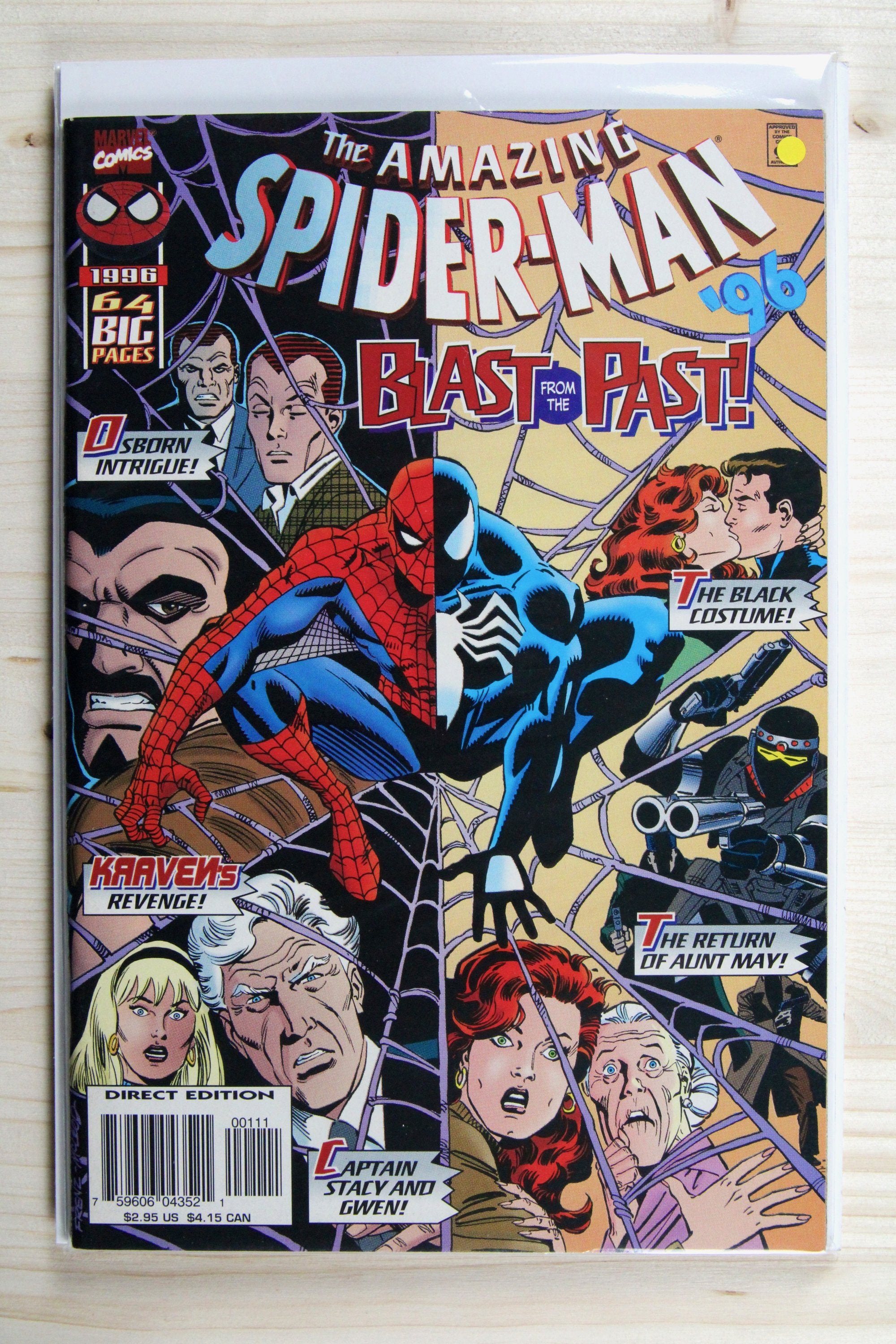The Amazing Spider-Man #96 – Marvel (1971) 9.4 NM The Green Goblin Reborn | John Romita art | Stan Lee story | Direct Edition
