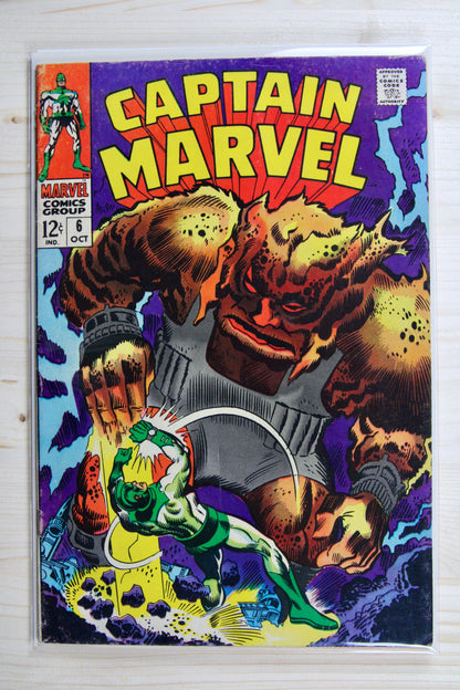 Captain Marvel #6 – Marvel (1968) 8.0 VF Stan Lee