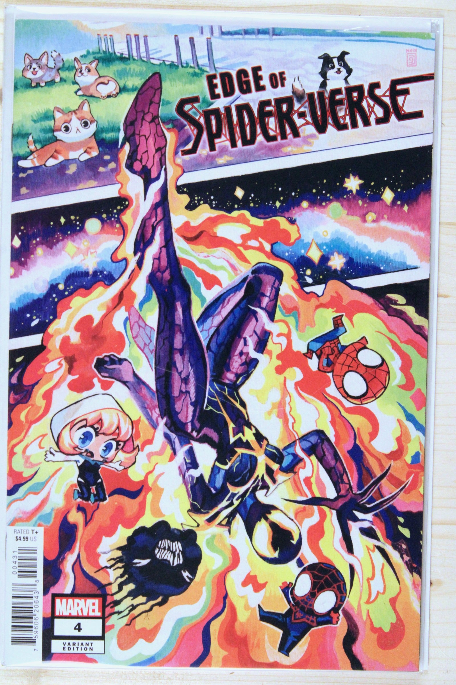 Edge of Spider-Verse #4 – Marvel (2023) 9.6 NM+ Gonzales Variant