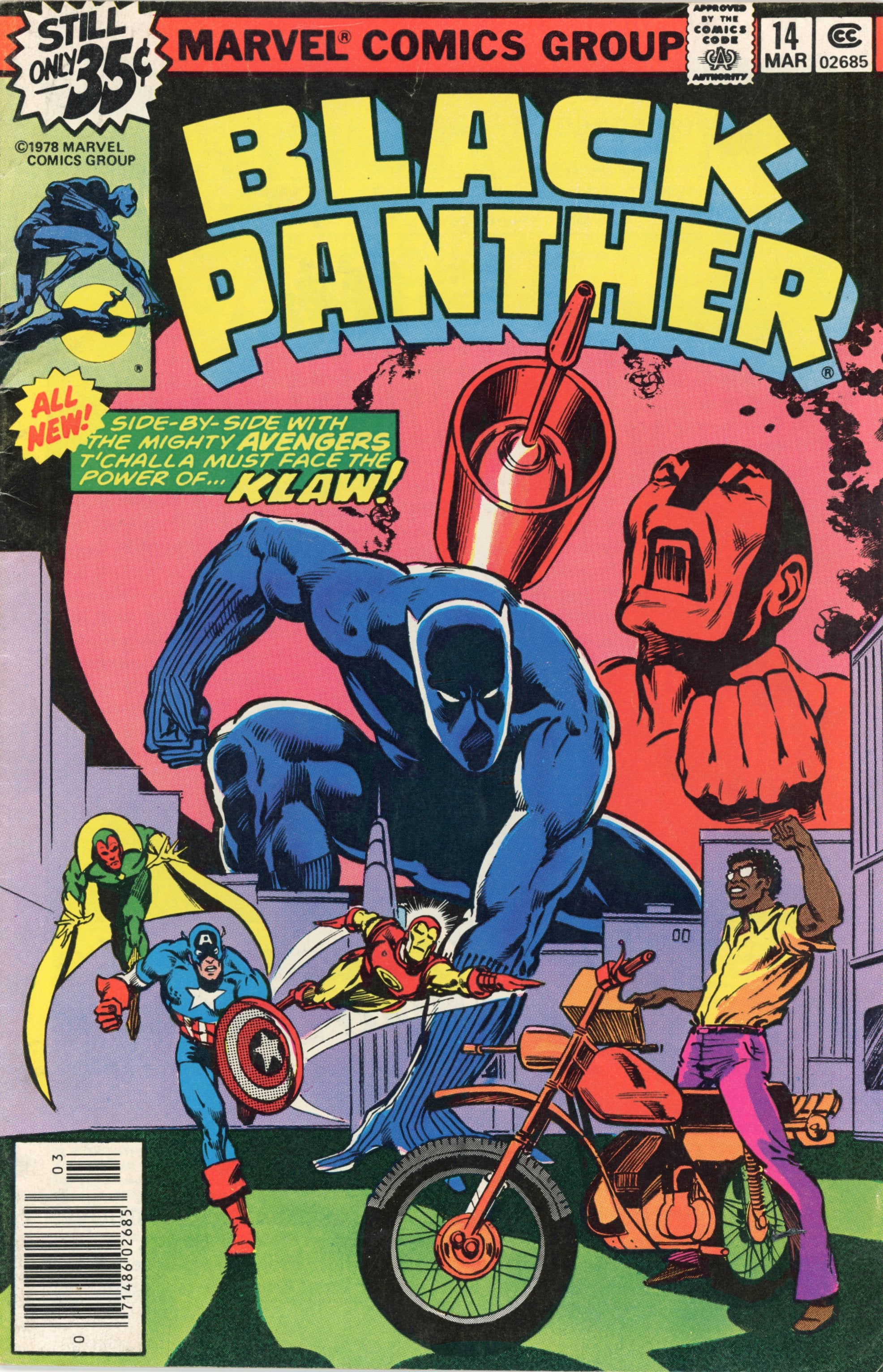 Black Panther #14 – Marvel Comics (1978) VF