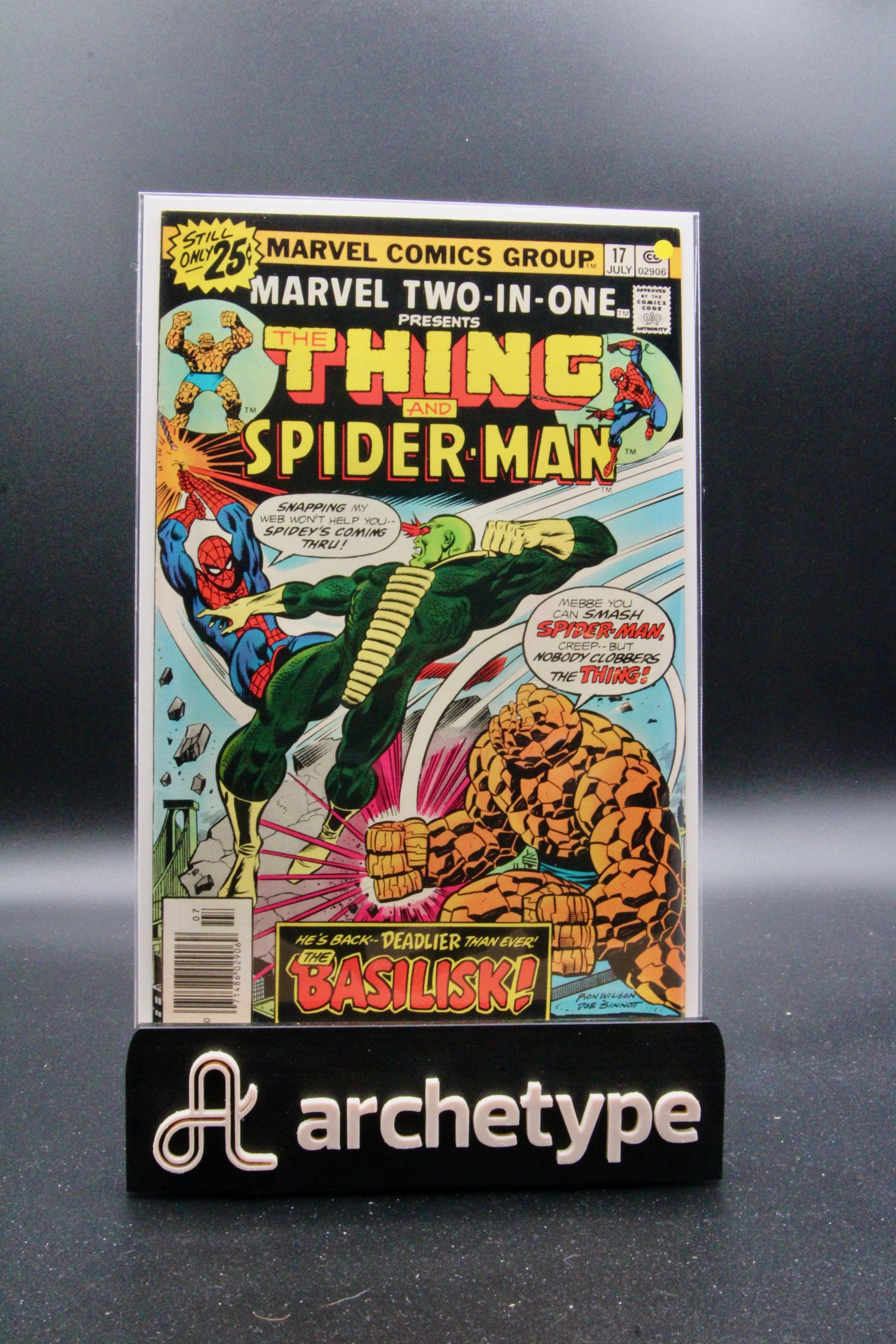 Marvel Two-in-One #17 – Marvel (1976) Joe Sinnott cover