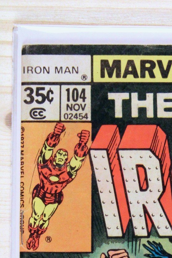 The Invincible Iron Man #104 – Marvel (1977) 6.5 FN+ Newsstand Edition