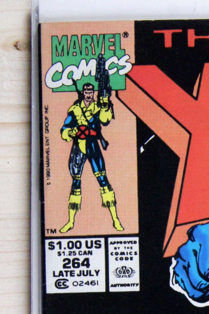 The Uncanny X-Men #264 – Marvel (1990) 9.0 VF/NM Chris Claremont story | Jim Lee cover | Newsstand