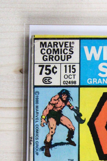 Conan the Barbarian #115 – Marvel (1980) 7.0 FN/VF Newsstand Edition