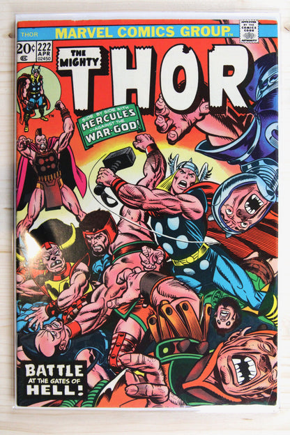 Thor #222 – Marvel (1974) 7.5 VF- Joe Sinnott