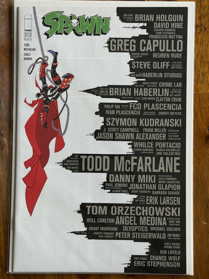 Spawn #312 – Image (2020) 9.6 NM+ Todd McFarlane story