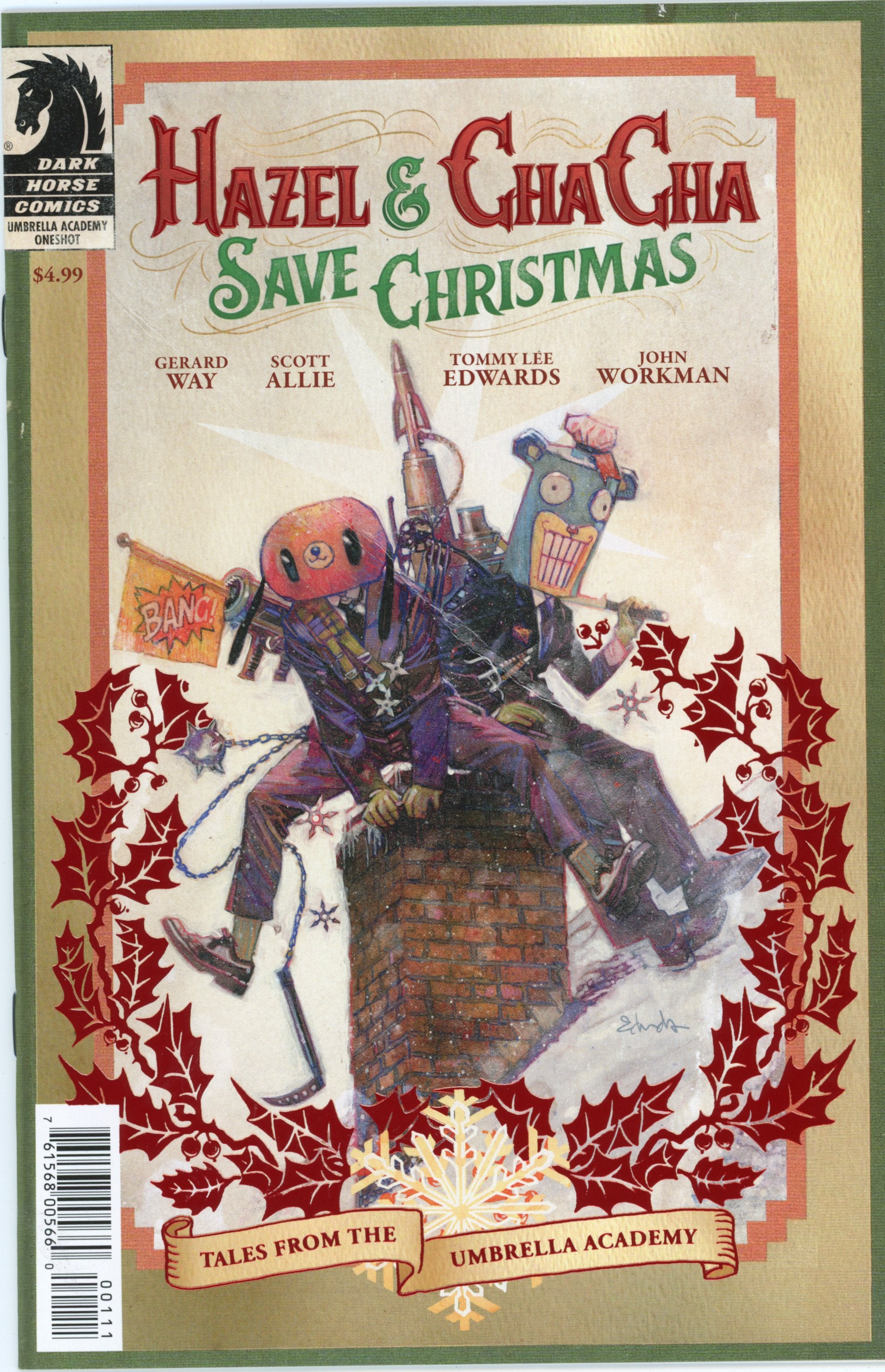 Hazel and Cha Cha Save Christmas #1 – Dark Horse (2019) Comic Book