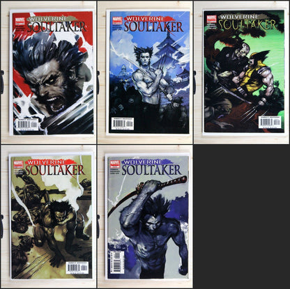 Wolverine: Soultaker #1-5 – Marvel (2005) Full Series
