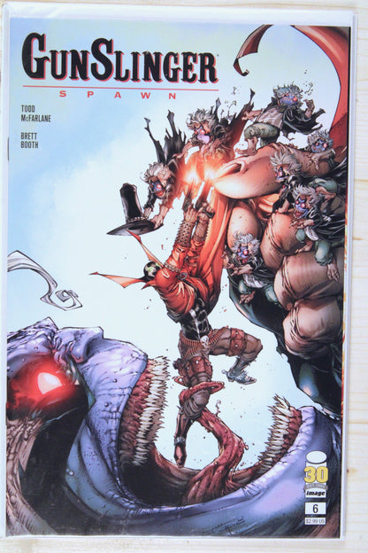 Gunslinger Spawn #6 – Image (2025) 9.6 NM+ Todd McFarlane story | Booth