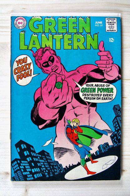 Green Lantern #61 – DC (1968) 6.5 FN+