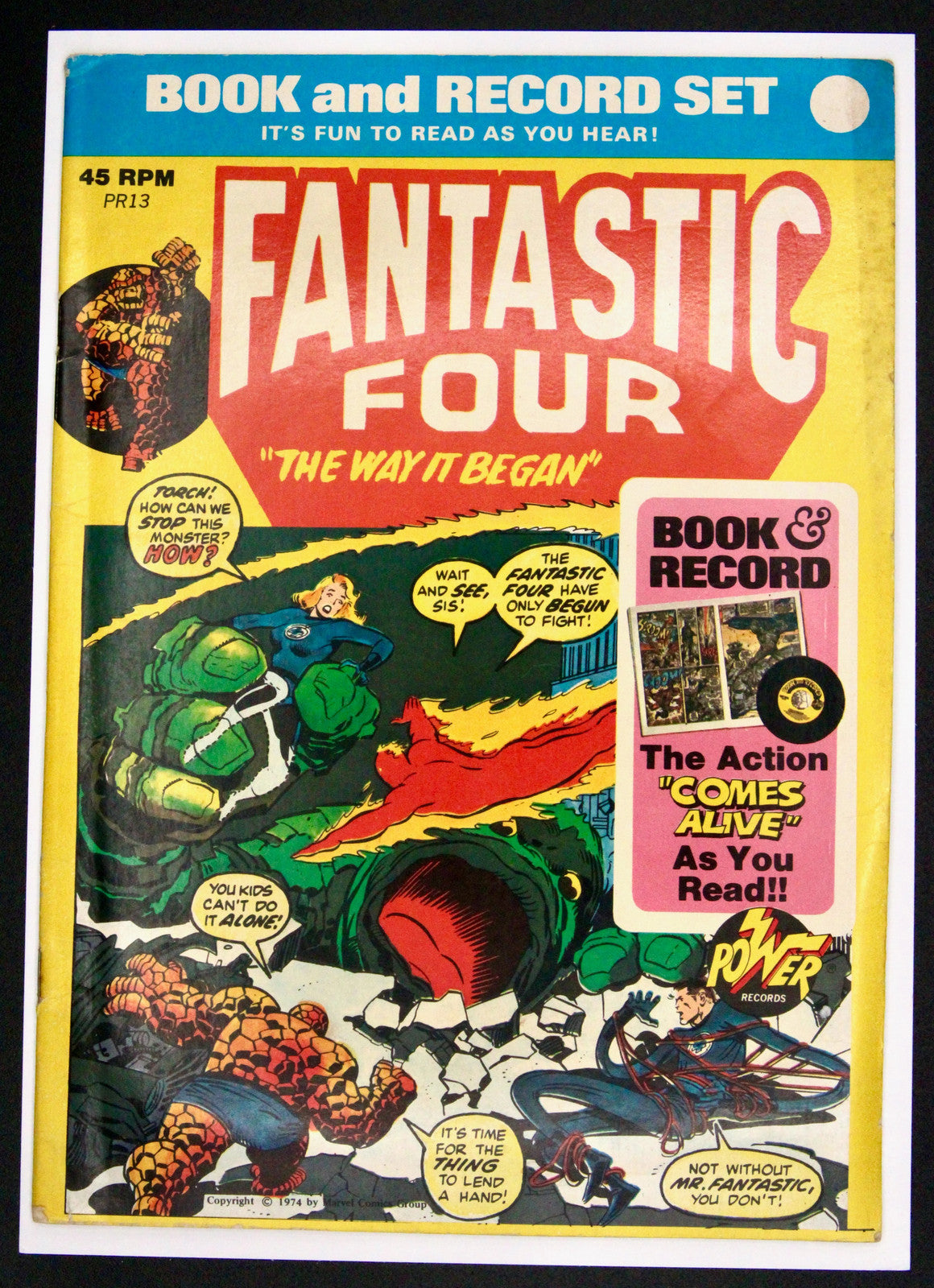 Fantastic Four #PR13 Book Record Set Marvel (1974) 7.0 FN/VF Comic Book