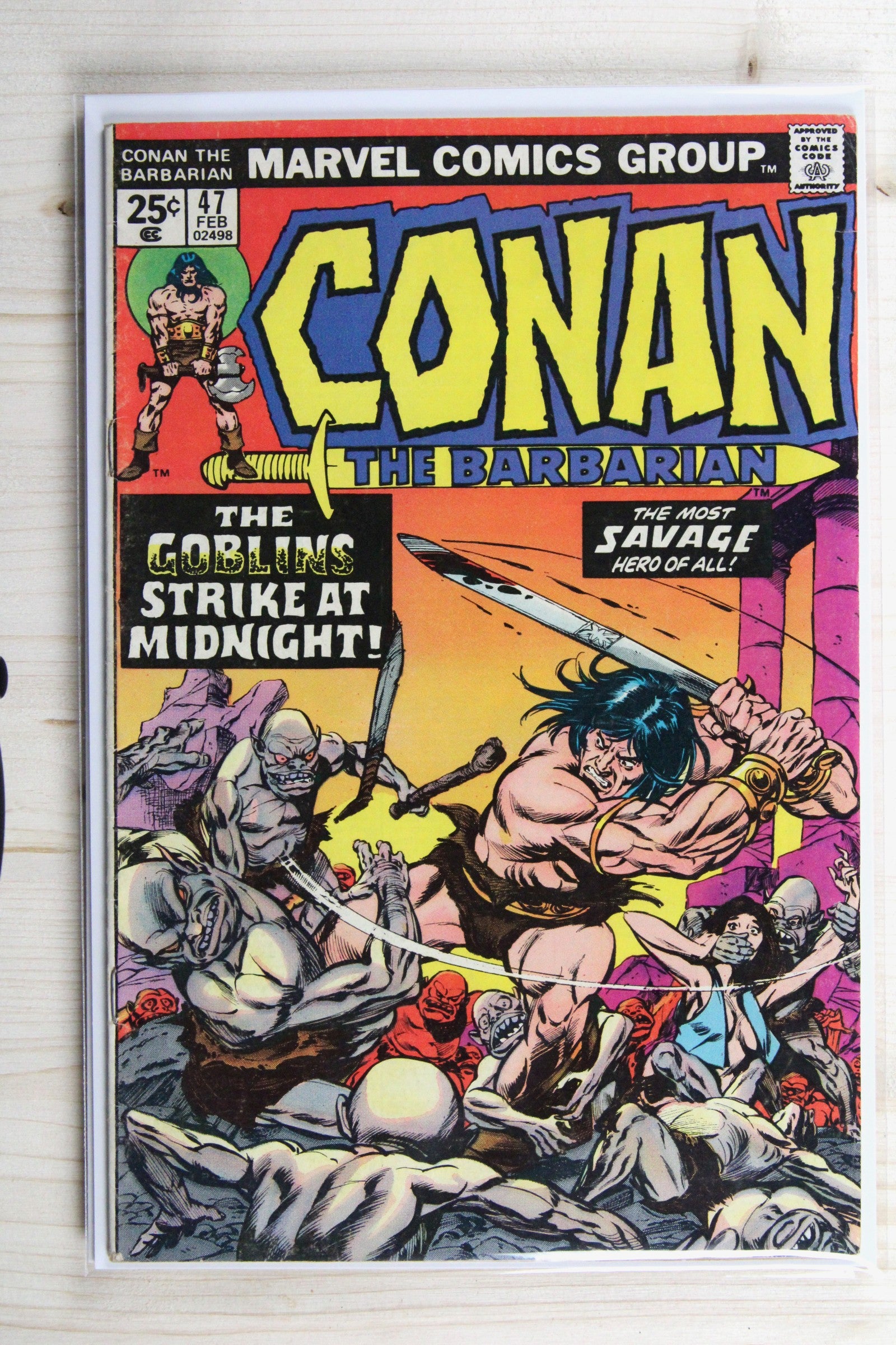 Conan the Barbarian #47 – Marvel (1975) 6.5 FN+ Joe Sinnott | Stan Lee