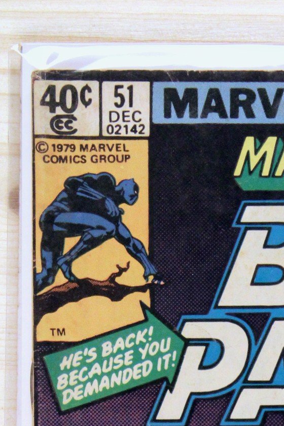Marvel Premiere Featuring Black Panther #51 – Marvel (1979) 6.5 FN+ Newsstand Edition