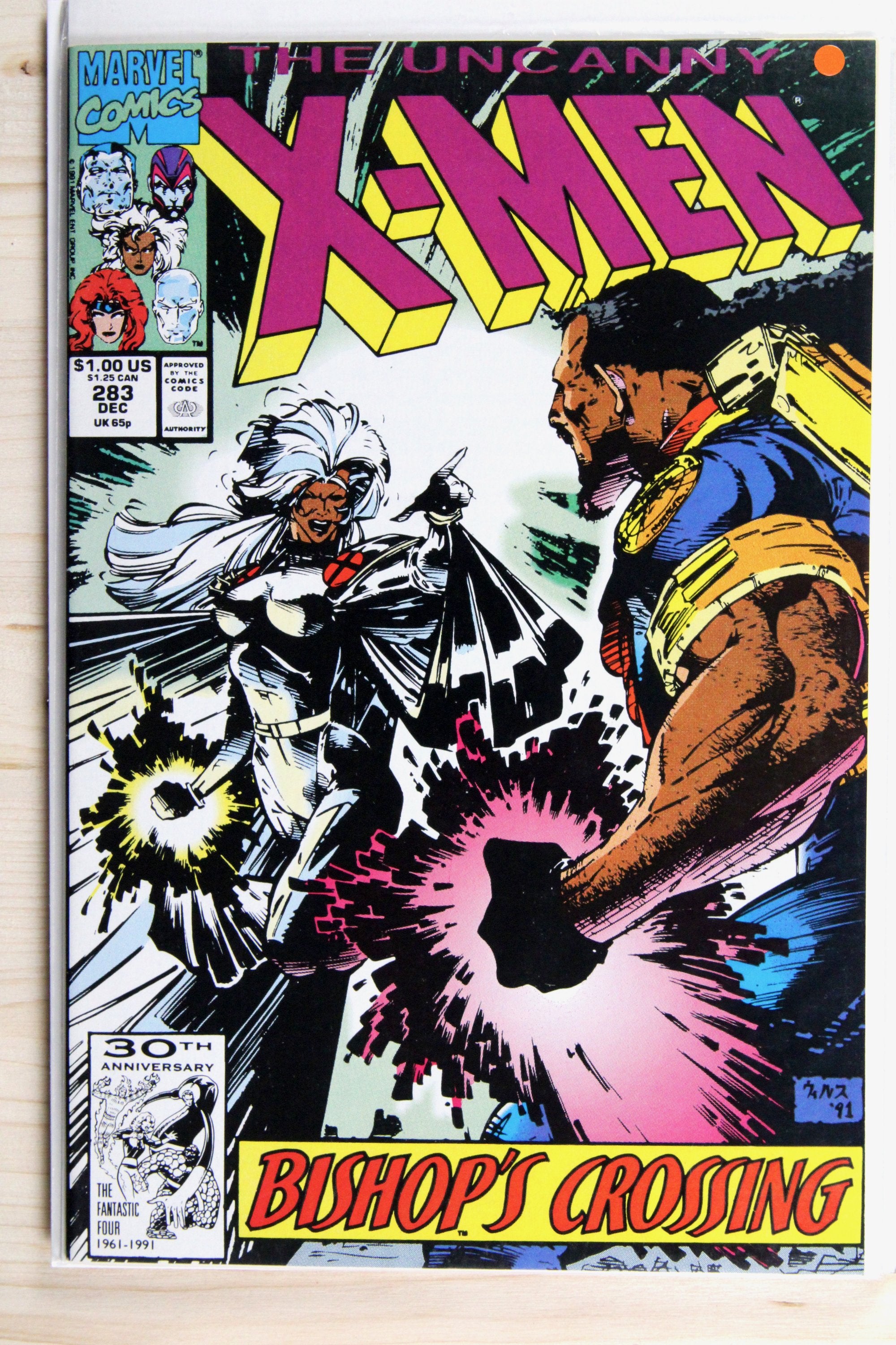 The Uncanny X-Men #283 – Marvel (1991) 9.0 VF/NM John Byrne story | Whilce Portacio story