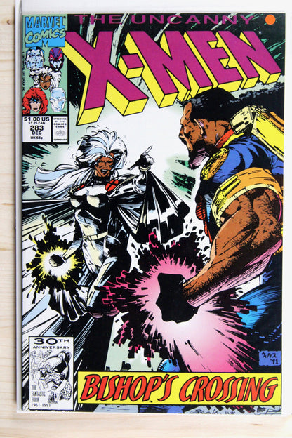 The Uncanny X-Men #283 – Marvel (1991) 9.0 VF/NM John Byrne story | Whilce Portacio story