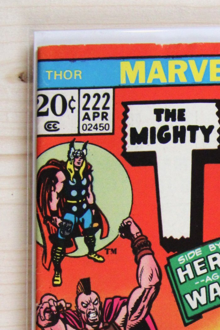 Thor #222 – Marvel (1974) 7.5 VF- Joe Sinnott